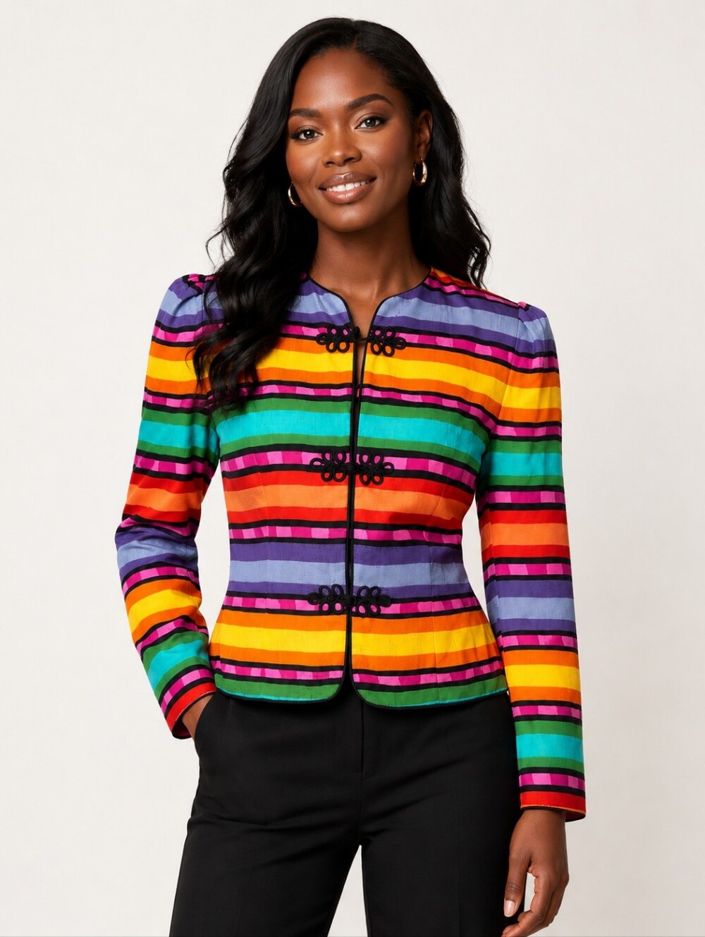 Maggie Barnes Silk Jacket